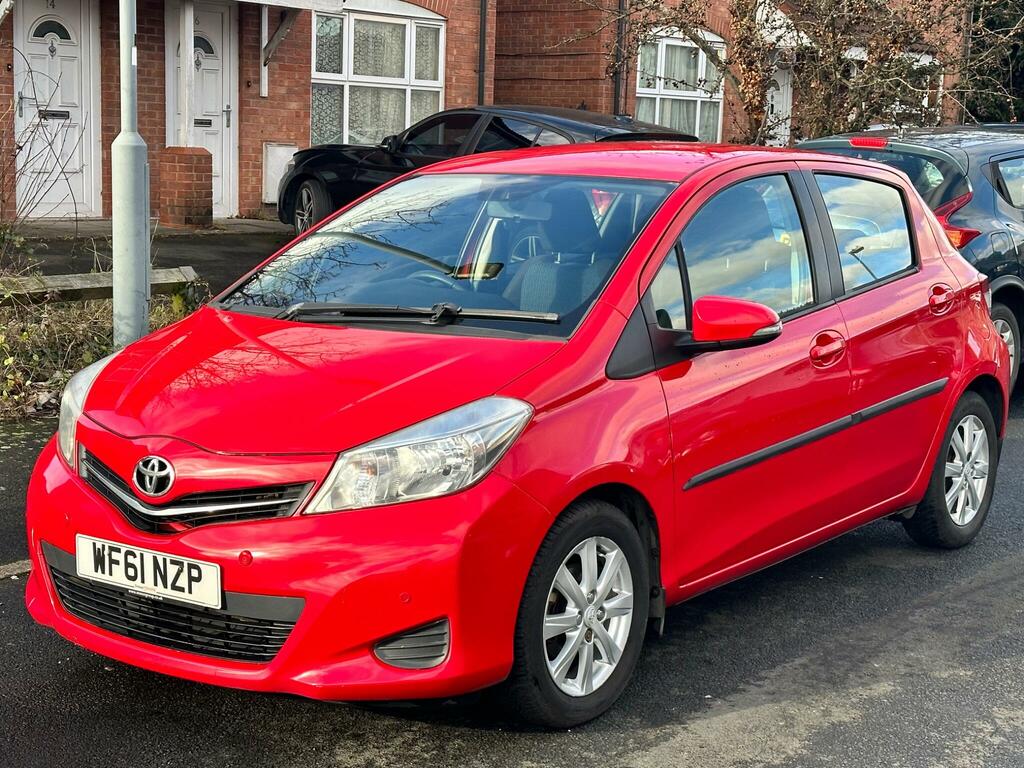 Toyota Yaris 1.33 Dual Vvt-i Tr Euro 5 WF61NZP Red #6