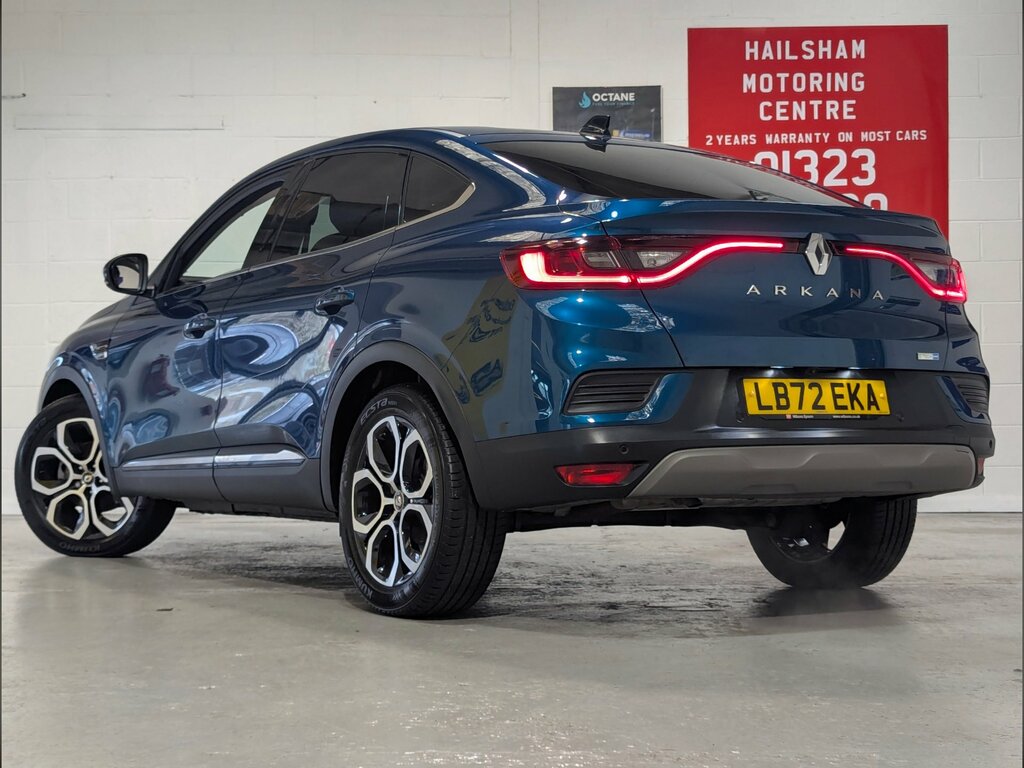 Renault Arkana 1.6 E-tech S Edition Suv Hybrid 2W LB72EKA Blue #3