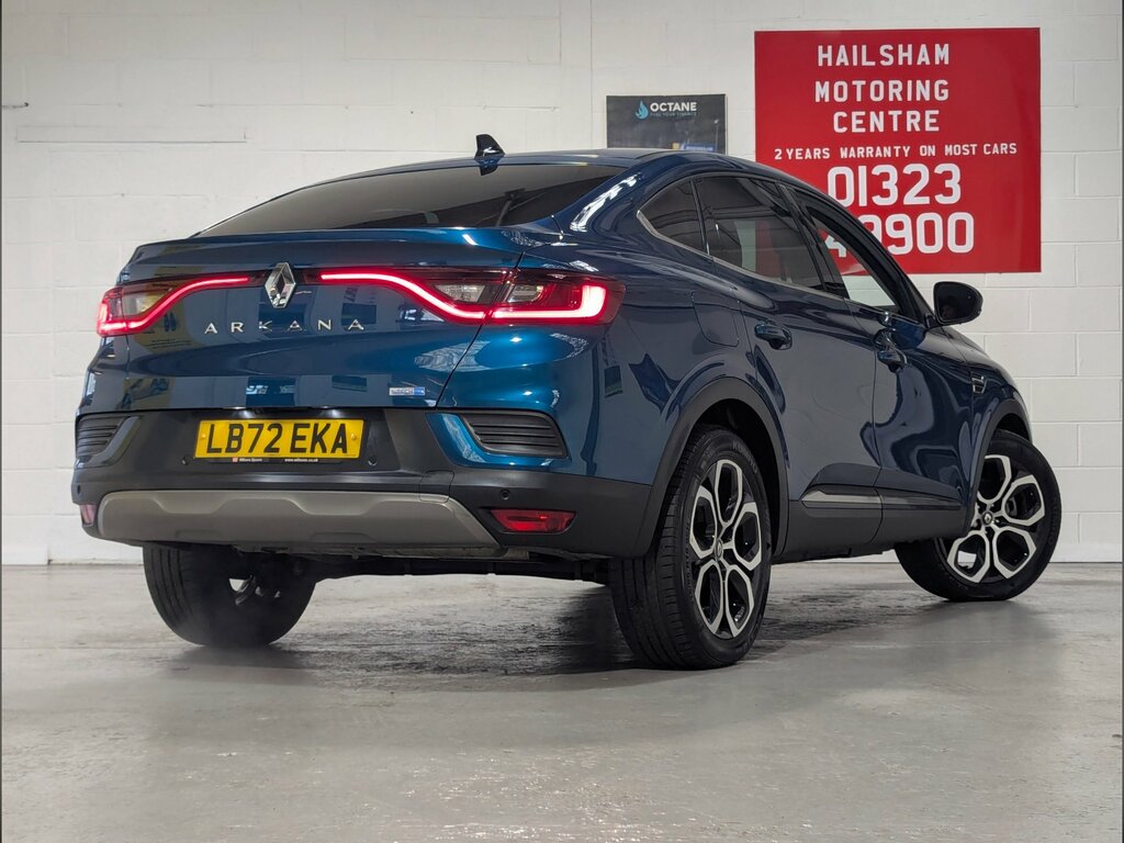 Renault Arkana 1.6 E-tech S Edition Suv Hybrid 2W LB72EKA Blue #4