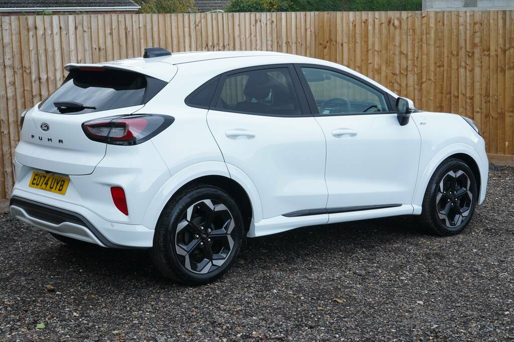 Ford Puma St-line X EU74UYB White #3