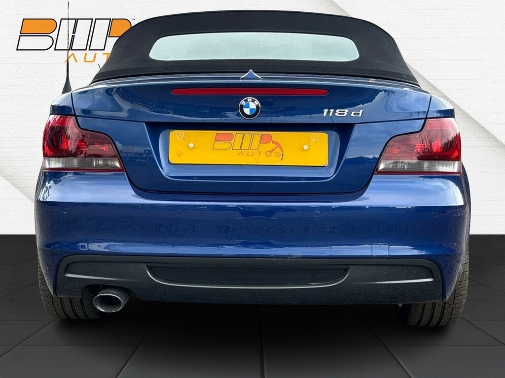 BMW 1 Series 2.0 118D Sport Plus CK13AYE Blue #6