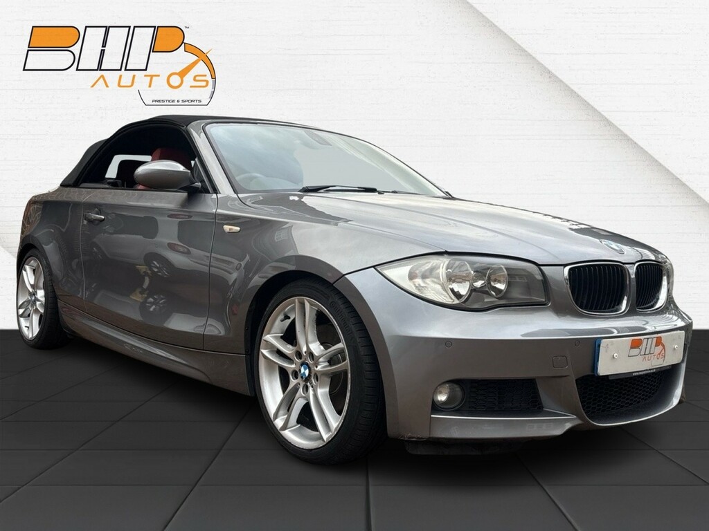 BMW 1 Series 2.0 120I M Sport Convertible Grey