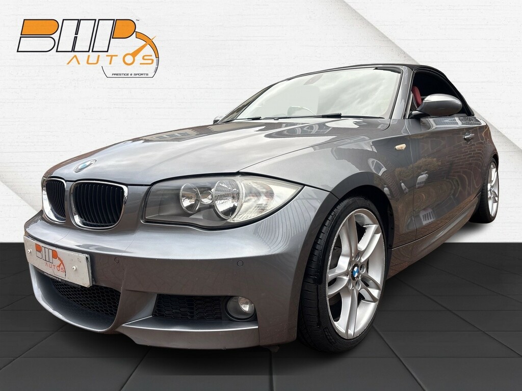 BMW 1 Series 2.0 120I M Sport Convertible Grey #3