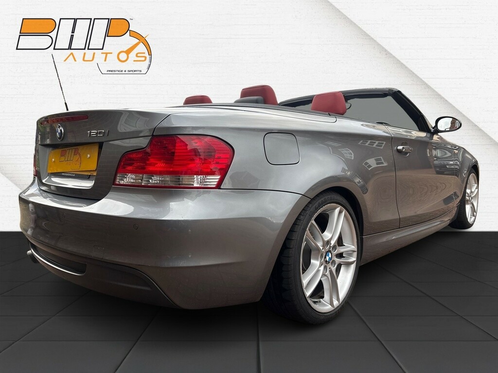 BMW 1 Series 2.0 120I M Sport Convertible Grey #5