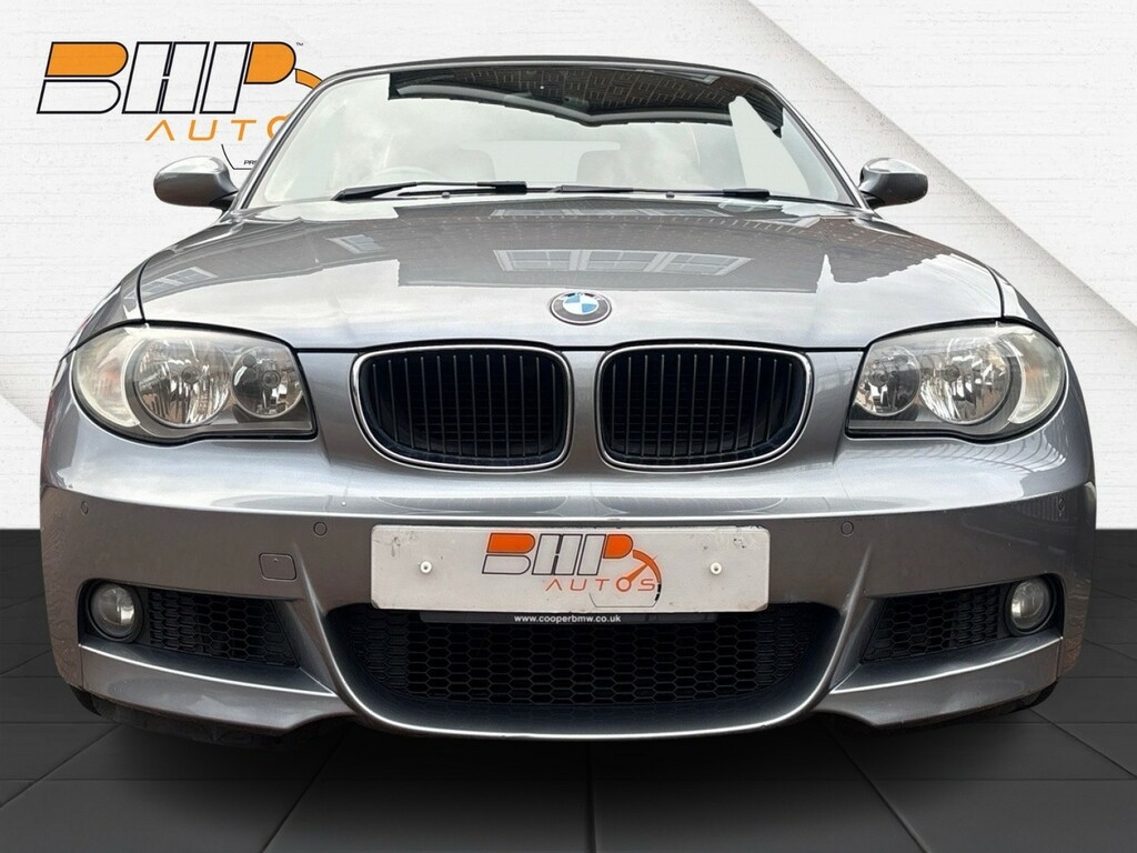 BMW 1 Series 2.0 120I M Sport Convertible Grey #2