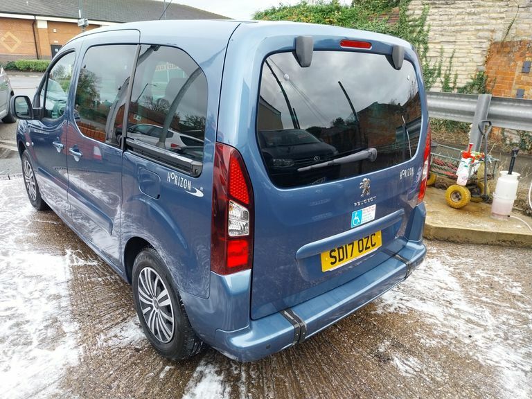 Peugeot Partner Horizon Re Wheelchair Adapted Blue #4