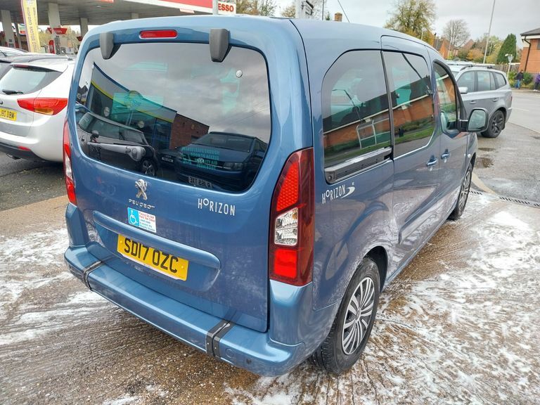 Peugeot Partner Horizon Re Wheelchair Adapted Blue #5