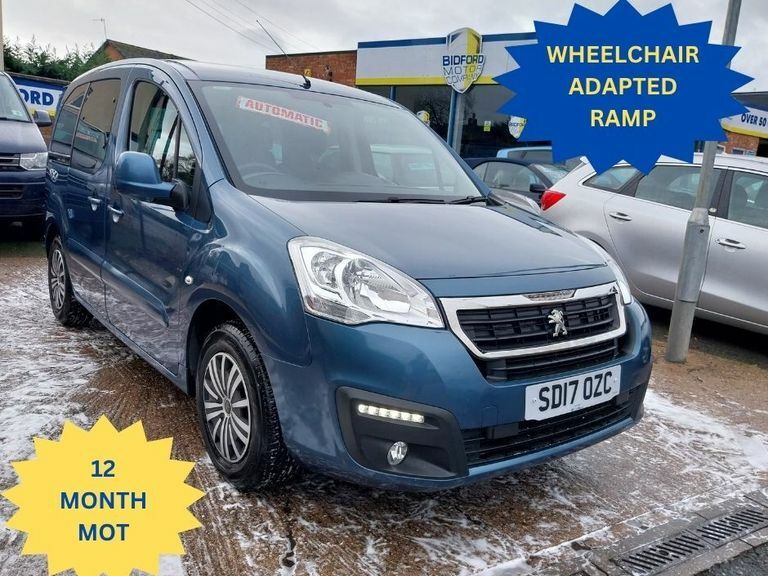 Peugeot Partner Horizon Re Wheelchair Adapted Blue