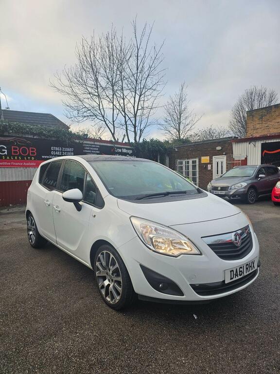 Vauxhall Meriva Mpv 1.4 16V Exclusiv Limited Edition Euro 5 2 White