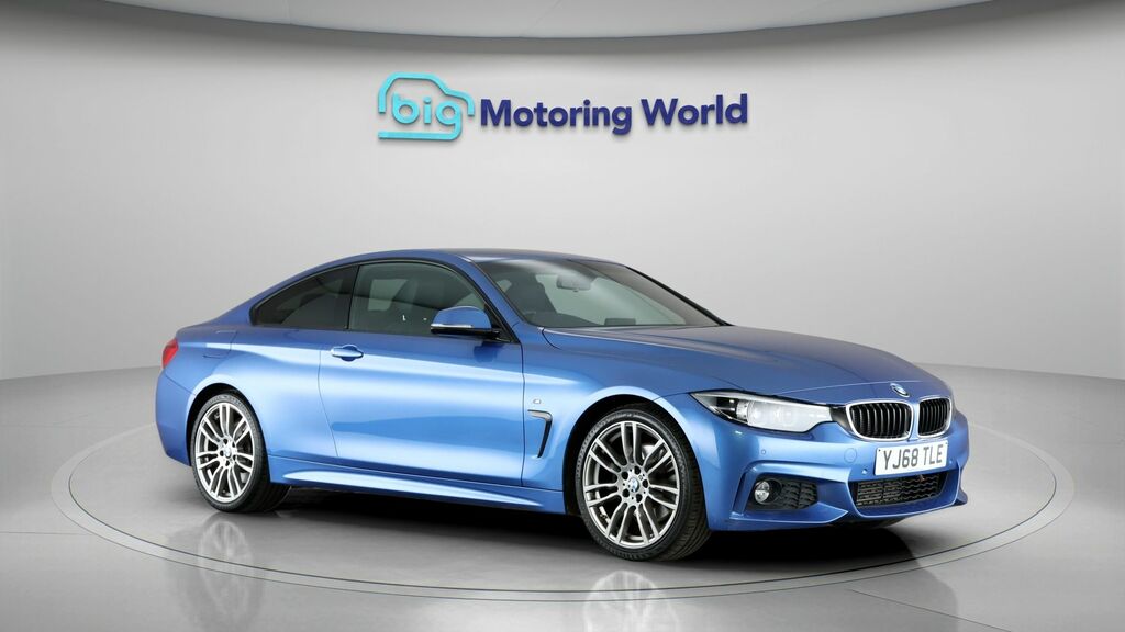 BMW 4 Series M Sport Blue