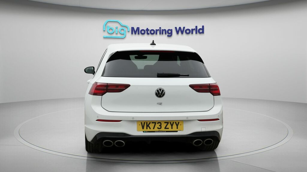 Volkswagen Golf R White #6