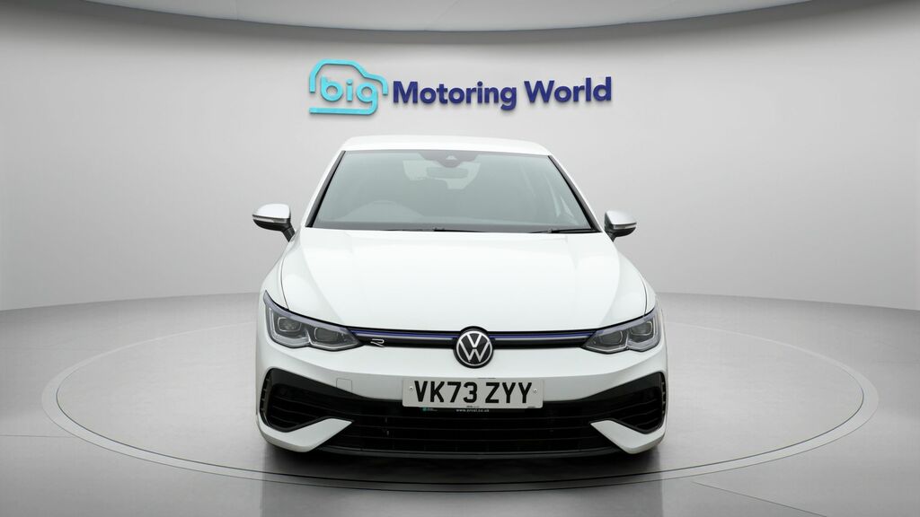 Volkswagen Golf R White #2