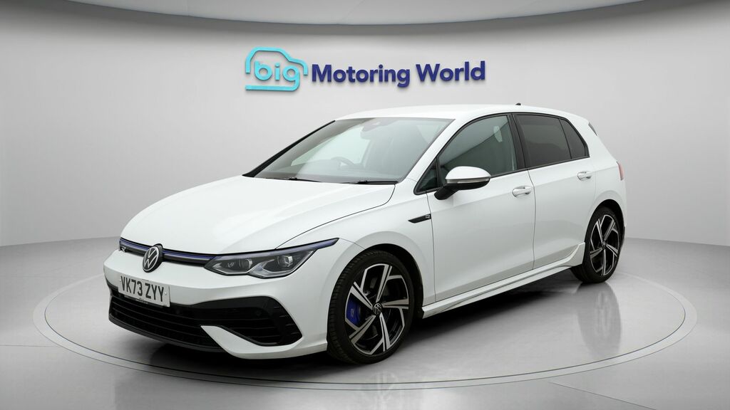 Volkswagen Golf R White #3