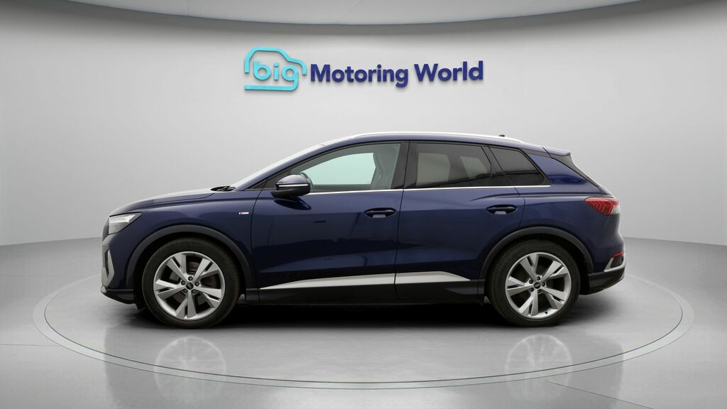 Audi Q4 E Tron S Line KR71AZL Blue #4