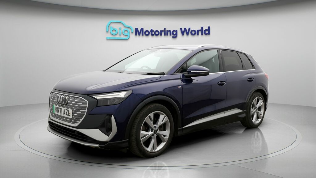 Audi Q4 E Tron S Line KR71AZL Blue #3
