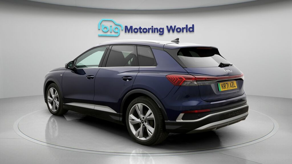 Audi Q4 E Tron S Line KR71AZL Blue #5