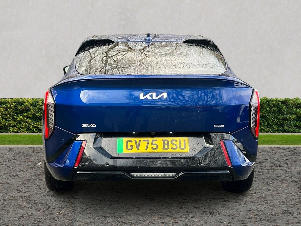 Kia EV4 Fstbk 81.4Kwh 201Bhp Gt Line S Au Fd GV75BSU Blue #4