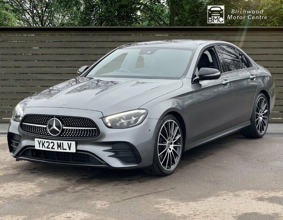 Mercedes-Benz E Class 2L Amg Line Night Edition YK22MLV Grey #3