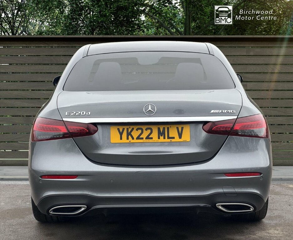 Mercedes-Benz E Class 2L Amg Line Night Edition YK22MLV Grey #6