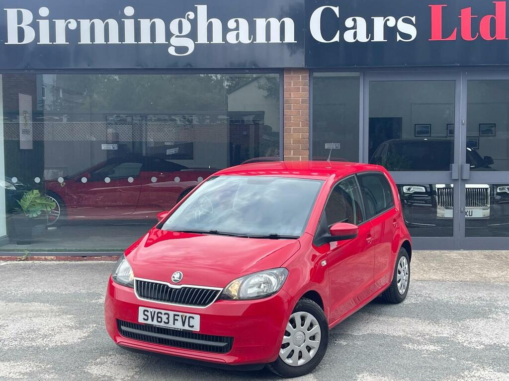 Skoda Citigo Hatchback 1.0 Mpi Se Euro 5 201363 Red #3
