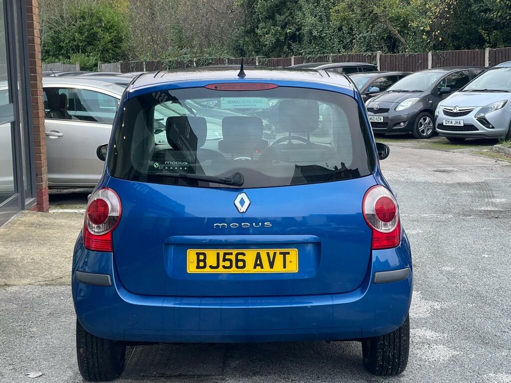 Renault Modus Hatchback 1.4 16V Dynamique 200656 BJ56AVT Blue #6