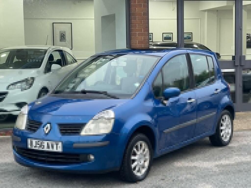 Renault Modus Hatchback 1.4 16V Dynamique 200656 BJ56AVT Blue #3