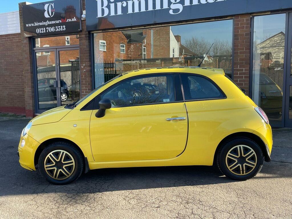 Fiat 500 Hatchback 1.2 Pop Euro 5 Ss 200959 YS59CFZ Yellow #4