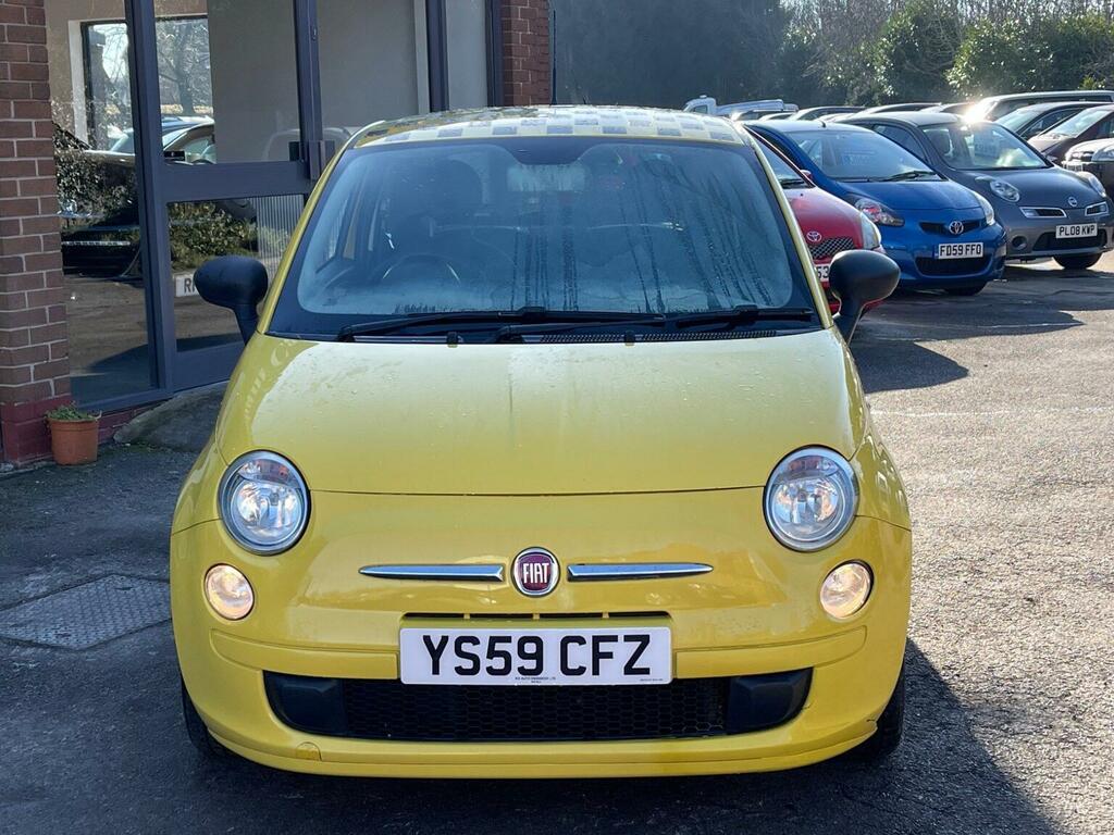 Fiat 500 Hatchback 1.2 Pop Euro 5 Ss 200959 YS59CFZ Yellow #2