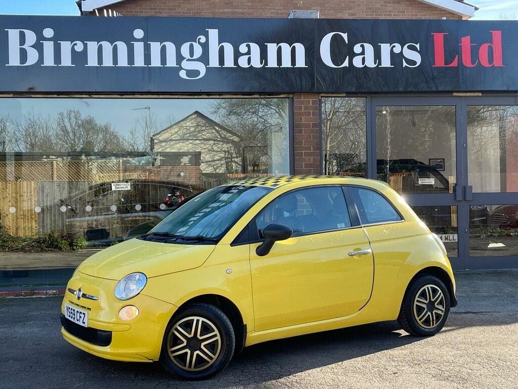 Fiat 500 Hatchback 1.2 Pop Euro 5 Ss 200959 Yellow