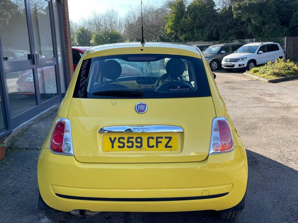 Fiat 500 Hatchback 1.2 Pop Euro 5 Ss 200959 YS59CFZ Yellow #6