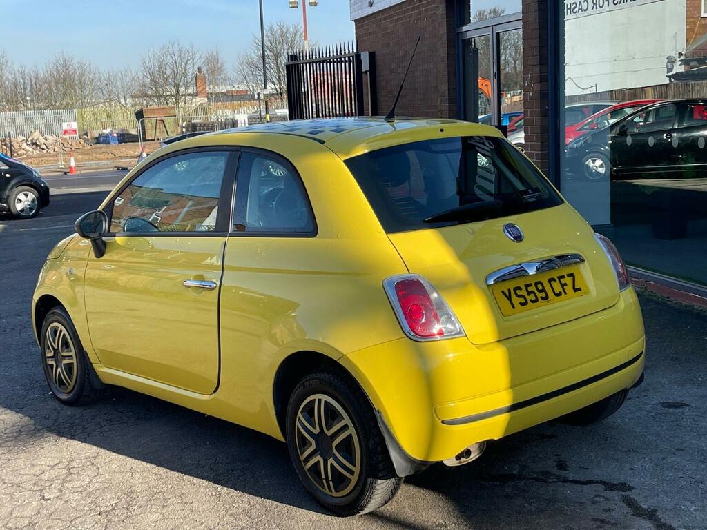 Fiat 500 Hatchback 1.2 Pop Euro 5 Ss 200959 YS59CFZ Yellow #5