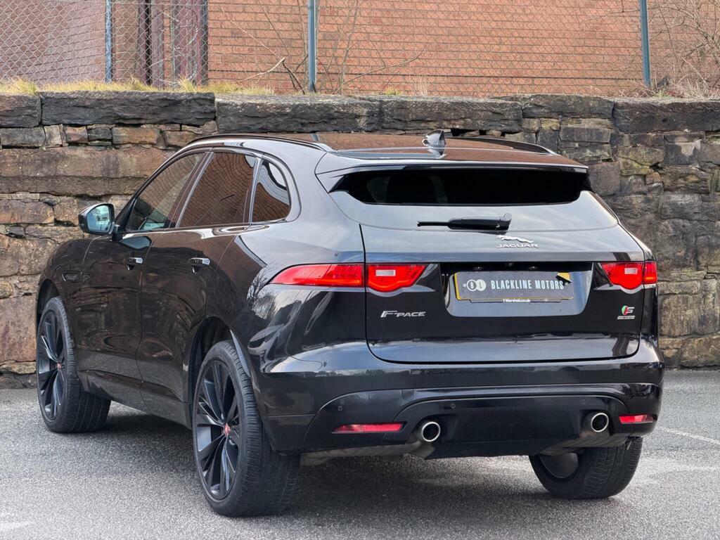 Jaguar F-Pace 3.0 D300 V6 S Awd Euro 6 S S KM67GGF Black #6