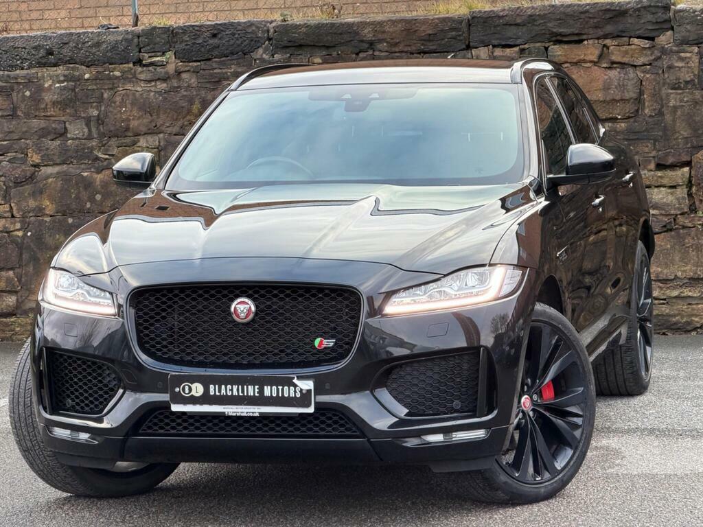Jaguar F-Pace 3.0 D300 V6 S Awd Euro 6 S S KM67GGF Black #3