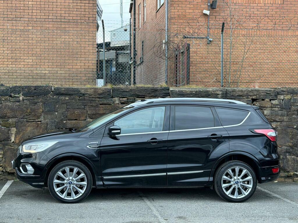 Ford Kuga 2.0 Tdci Vignale Powershift Awd Euro 6 S S EJ69WGM Black #4