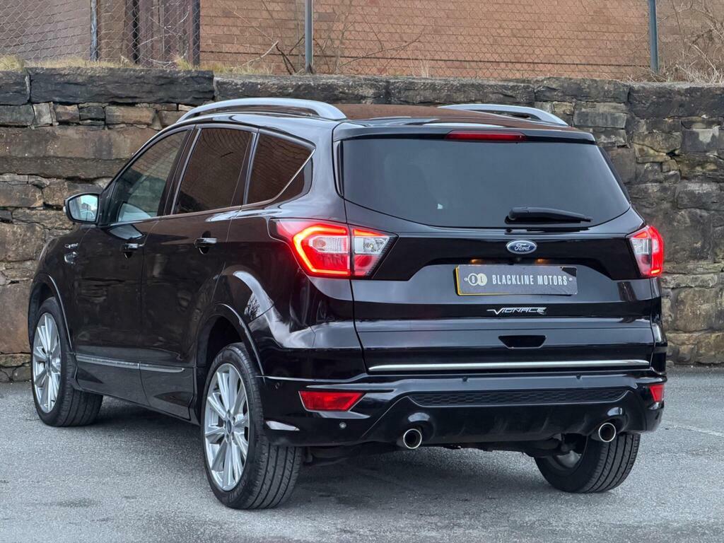 Ford Kuga 2.0 Tdci Vignale Powershift Awd Euro 6 S S EJ69WGM Black #5
