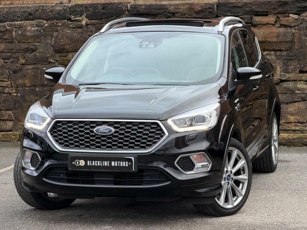 Ford Kuga 2.0 Tdci Vignale Powershift Awd Euro 6 S S EJ69WGM Black #3