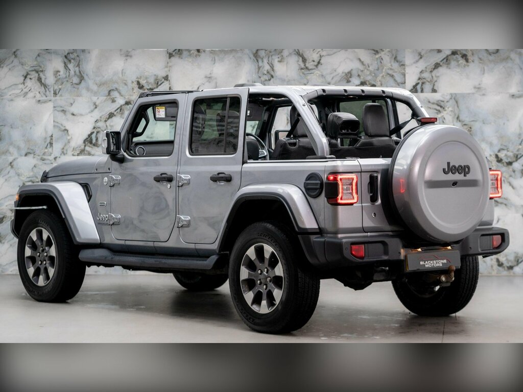 Jeep Wrangler 2.2 Multijetii Overland 4Wd Euro 6 Ss Silver #4