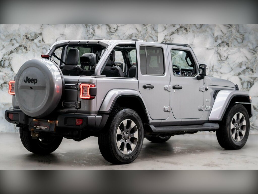 Jeep Wrangler 2.2 Multijetii Overland 4Wd Euro 6 Ss Silver #6