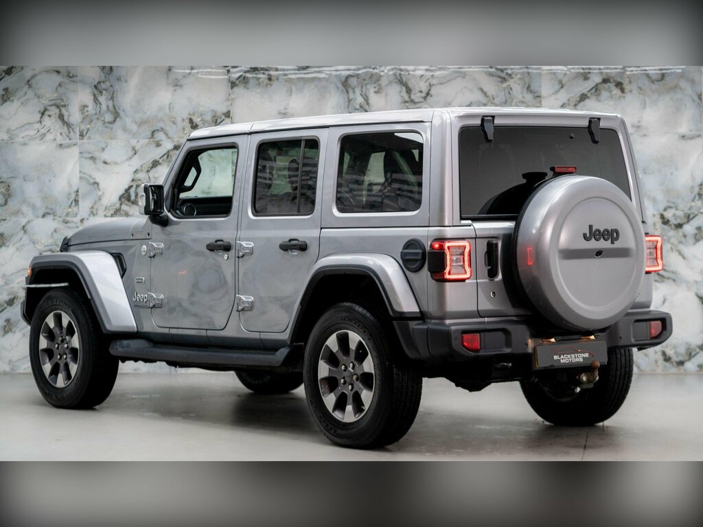 Jeep Wrangler 2.2 Multijetii Overland 4Wd Euro 6 Ss Silver #3