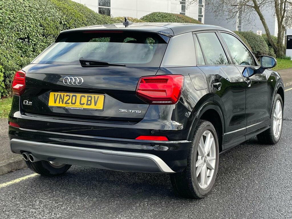 Audi Q2 1.5 Tfsi 150Bhp 35 S Line Suv With Full Audi Black #3
