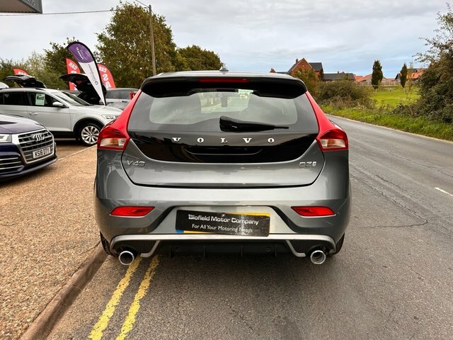 Volvo V40 2.0 D3 R-design Nav Plus Hatchback Manu BX68UNE Grey #6