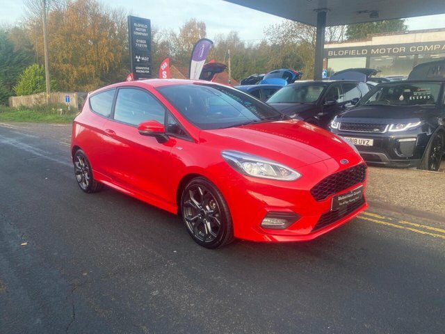 Ford Fiesta 1.0T Ecoboost Mhev St-line Edition Hatchback P LL70ORK Red #3