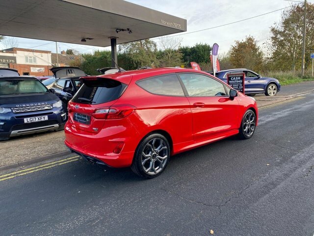 Ford Fiesta 1.0T Ecoboost Mhev St-line Edition Hatchback P LL70ORK Red #5