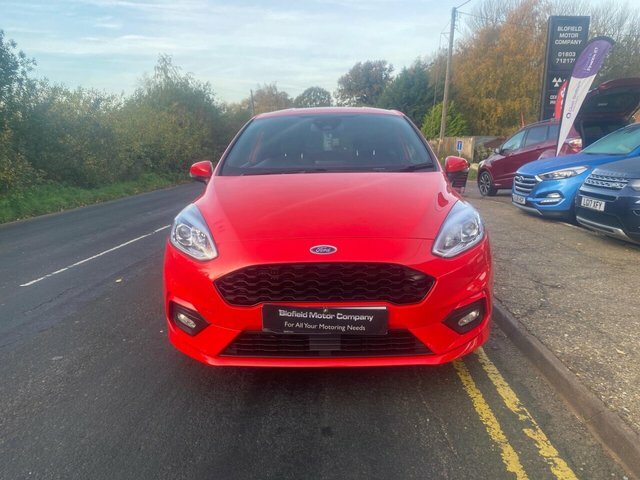 Ford Fiesta 1.0T Ecoboost Mhev St-line Edition Hatchback P LL70ORK Red #2