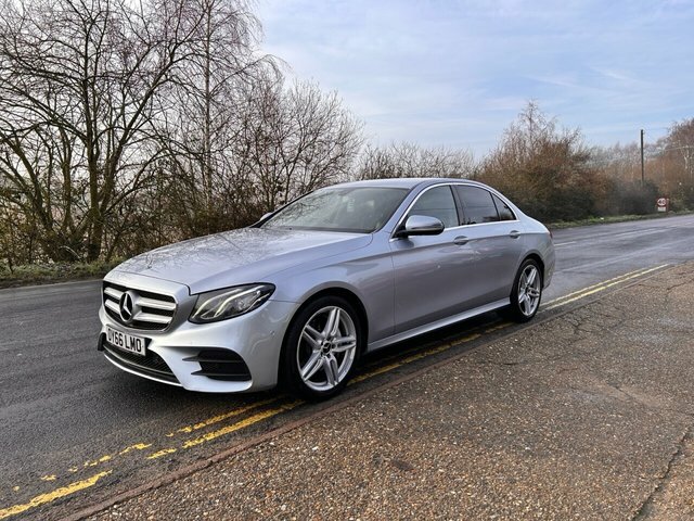 Mercedes-Benz E Class 2.0 E220d Amg Line Saloon G-tronic Eur Silver