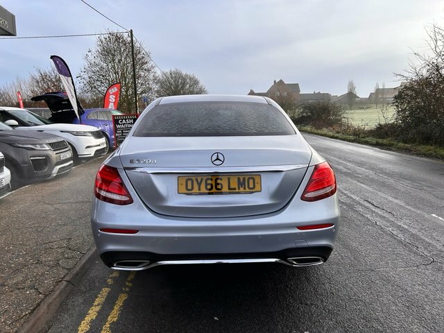 Mercedes-Benz E Class 2.0 E220d Amg Line Saloon G-tronic Eur OY66LMO Silver #6