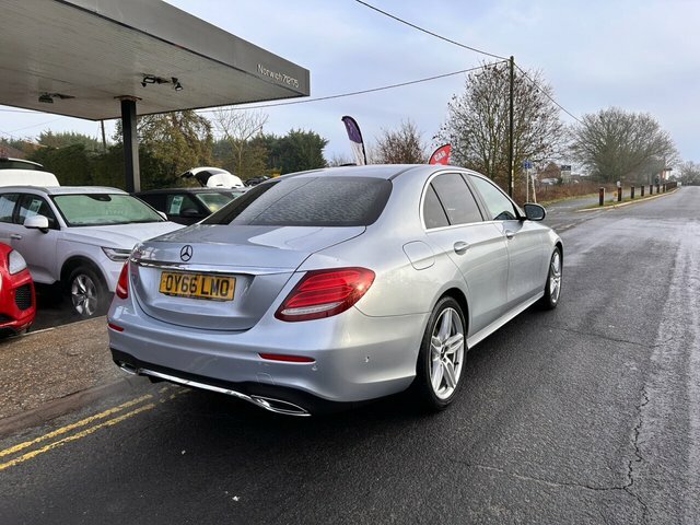 Mercedes-Benz E Class 2.0 E220d Amg Line Saloon G-tronic Eur OY66LMO Silver #5