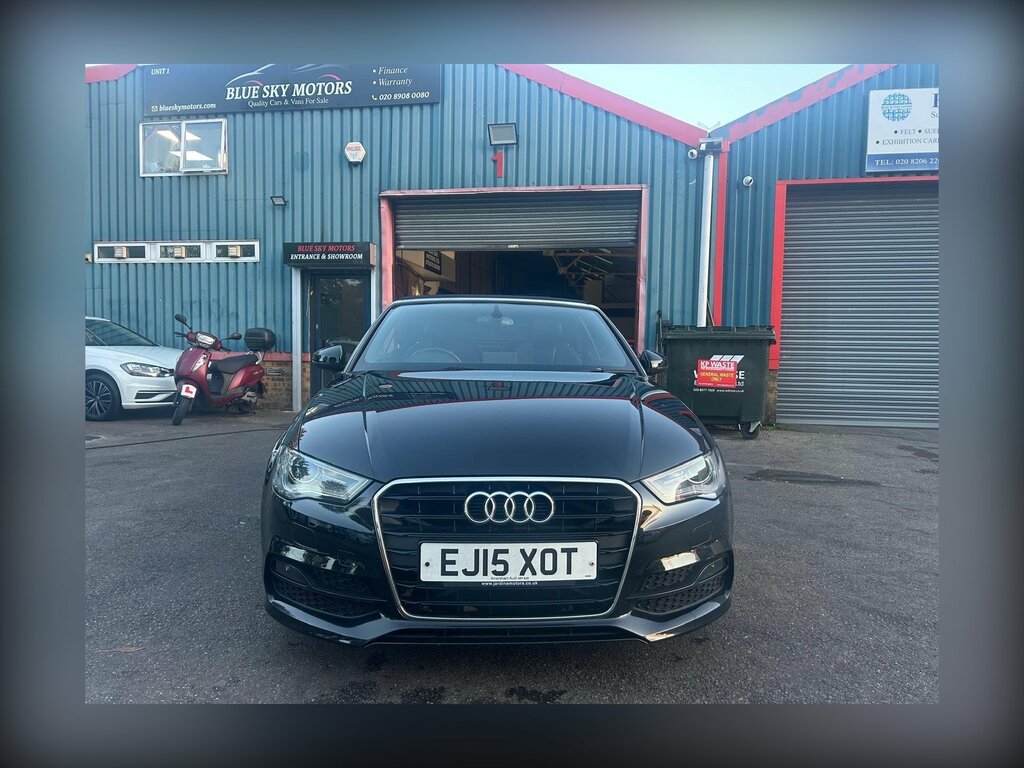 Audi A3 Cabriolet 1.8 Tfsi S Line S Tronic Euro 6 Ss Black #2