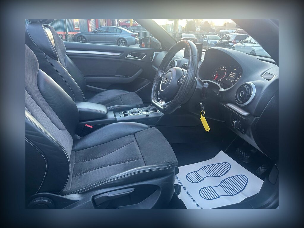 Audi A3 Cabriolet 1.8 Tfsi S Line S Tronic Euro 6 Ss Black #6
