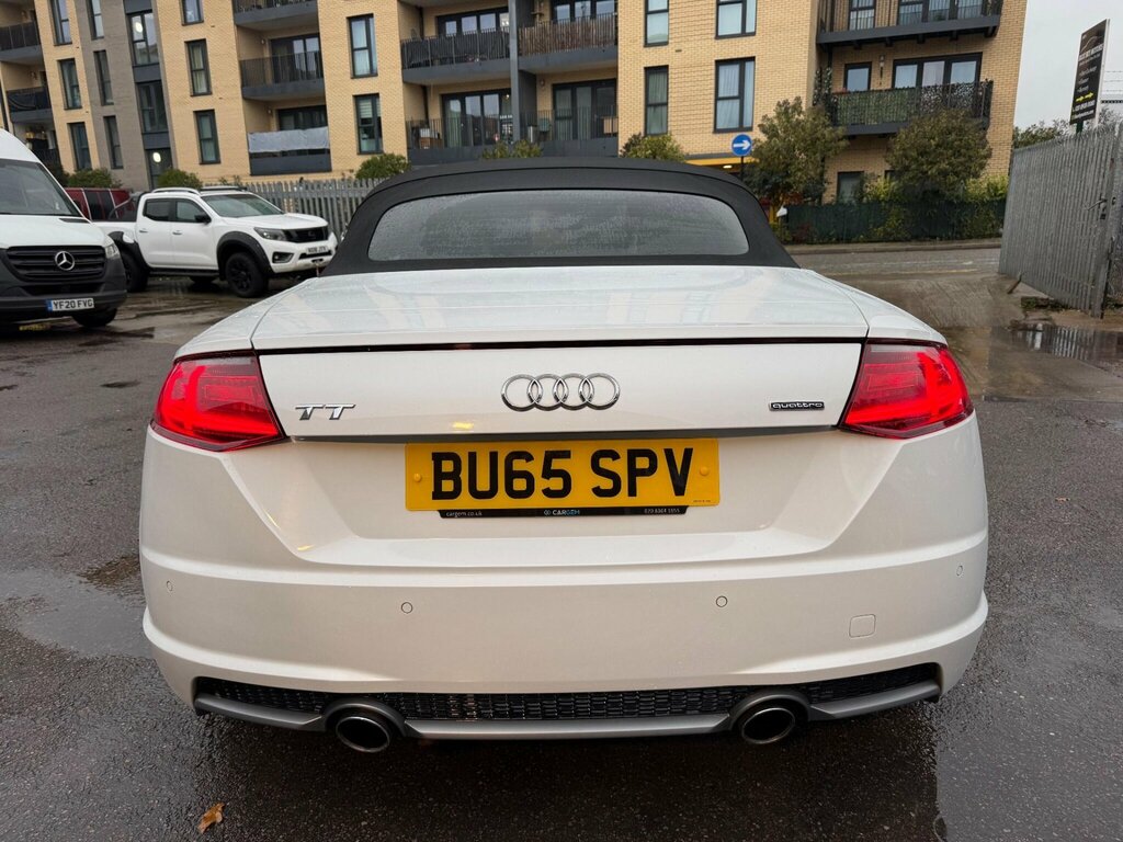 Audi TT 2.0 Tfsi S Line Roadster S Tronic Quattro Euro 6 BU65SPV White #4